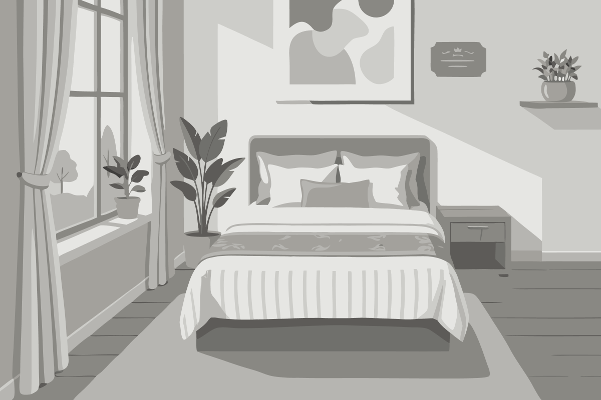Quarto Deluxe com Cama de Casal ou 2 de Solteiro e Vista do Mar